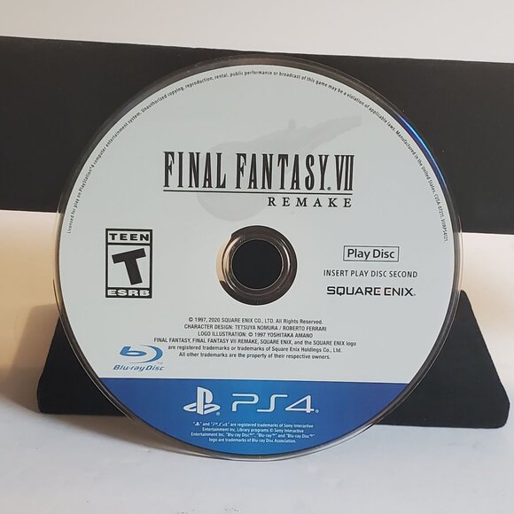 Final Fantasy VII Remake Playstation 4 Final Fantasy 7 PS4 2020 Game w/ Case - Picture 8 of 9